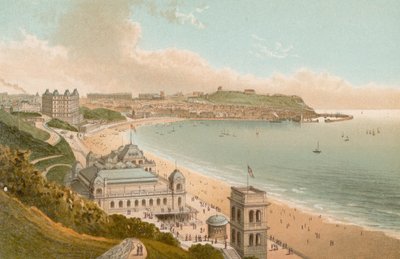 Die Süd-Bucht von Scarborough von English School